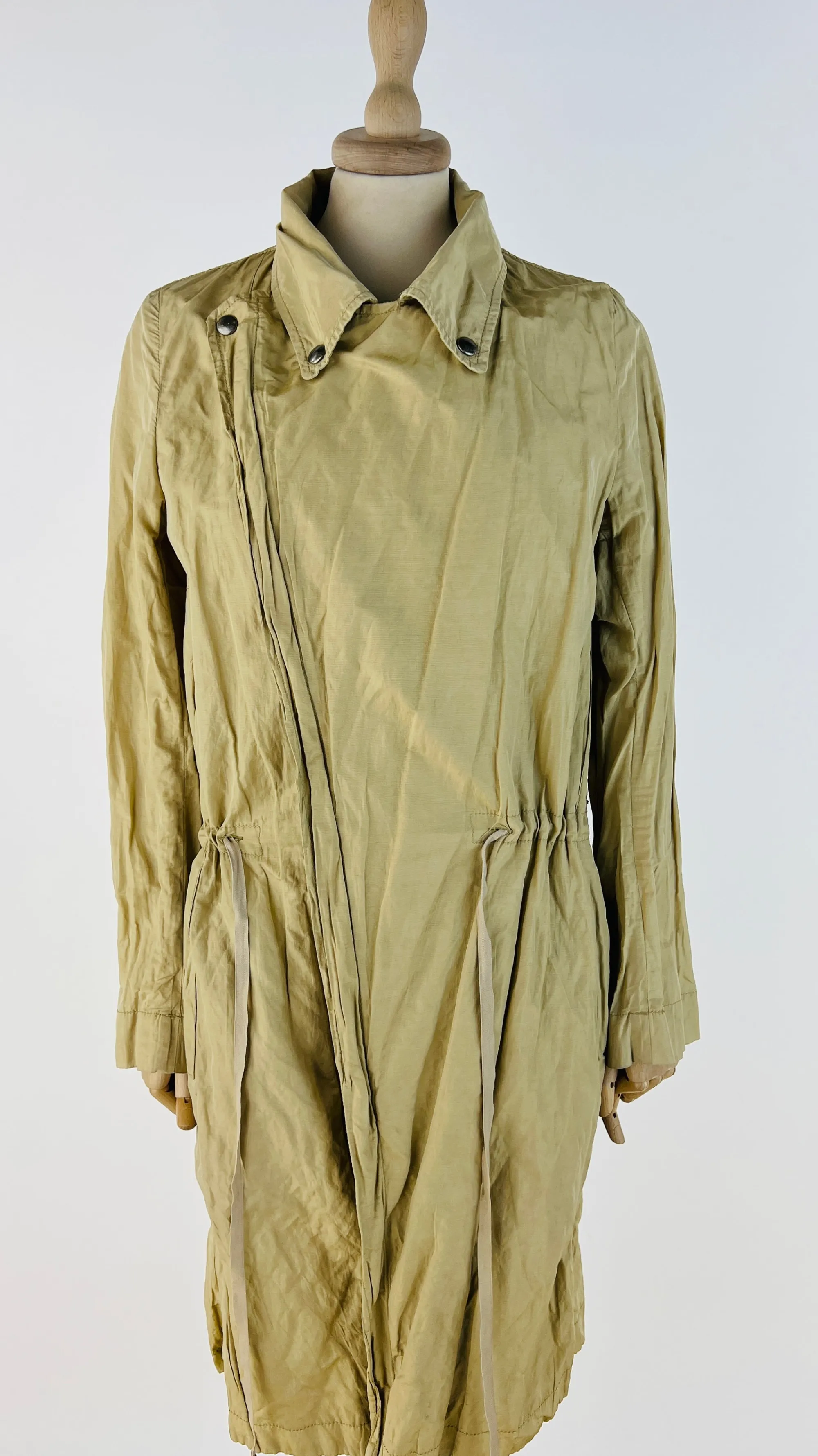 Donna MM6 Cappotti, Trench, Soprabiti | Giacche&piumini>Trench "Raincoat" effetto stropicciato