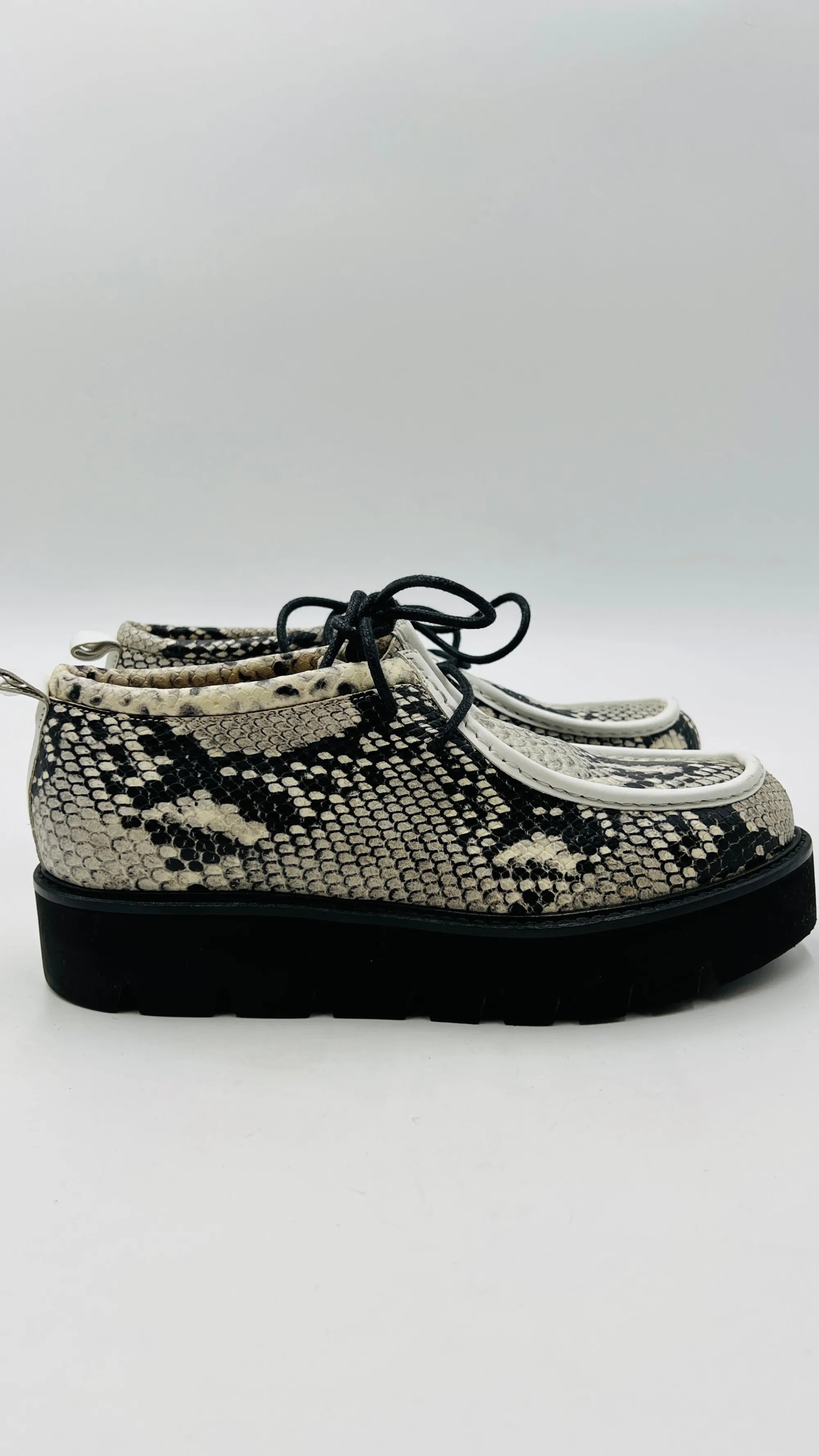 Tela Scarpe>Wallaby platform stampate